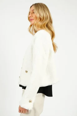 5A7 Christie Jacket in Gardenia