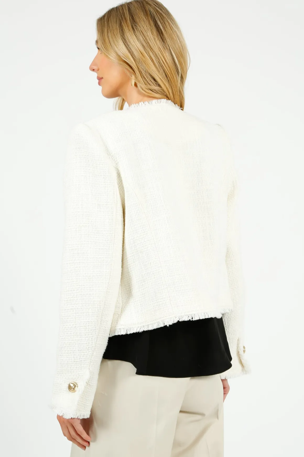 5A7 Christie Jacket in Gardenia