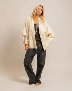 AOKYANOS Chicago Jacket in Creme