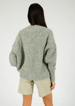 AV East 19 Open Cardigan in Tortue Melange