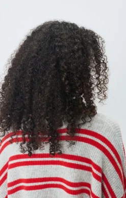 AV Raxow Stripe Knit in Grey, Strawberry