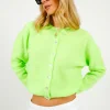 AV Vitow Knit Cardi in Apple Fluro