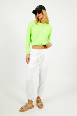 AV Vitow Knit Cardi in Apple Fluro