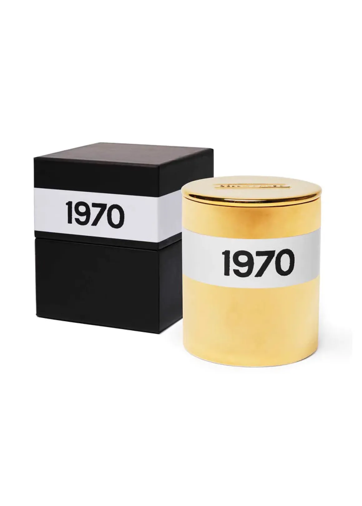 BF 1970 Ceramic Mineral Wax Candle in Gold