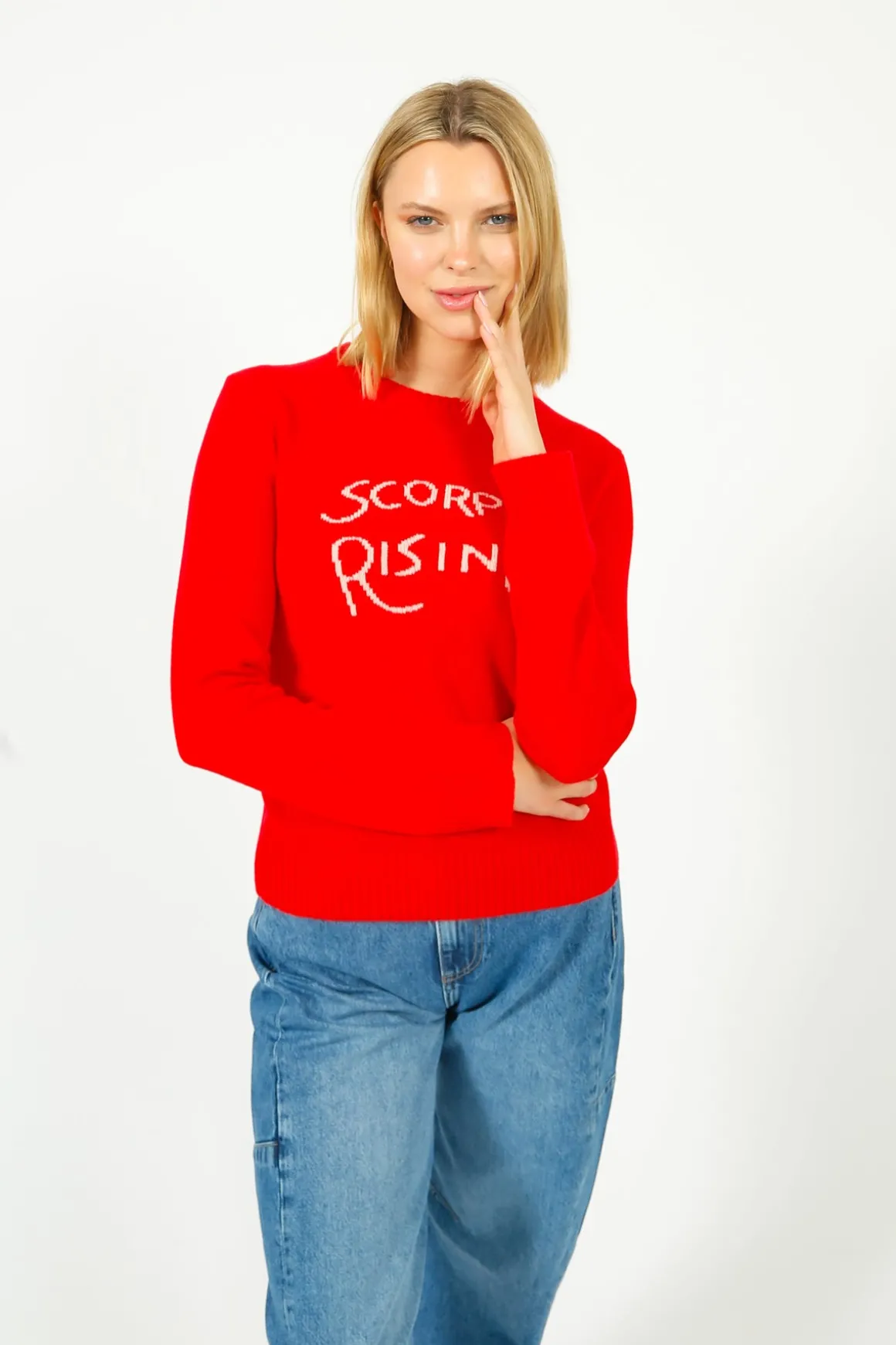 BF Scorpio Rising Jumper in Red