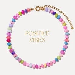 BON BON Chunky Opal Tuttifrutti Necklace