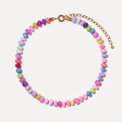 BON BON Chunky Opal Tuttifrutti Necklace