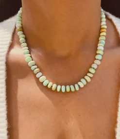 BON BON Green Opal Wellness Necklace