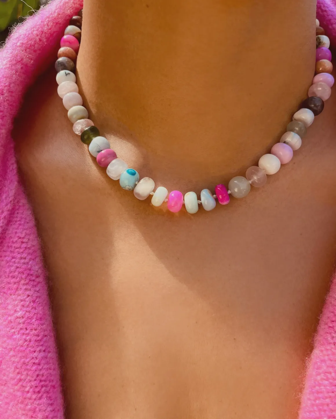 BON BON Rainbow Mountain Necklace