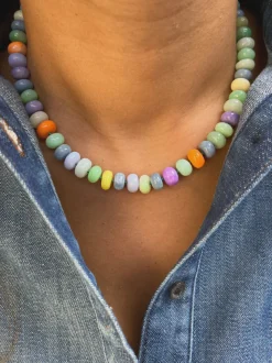 BON BON Tropical Candy Opal Necklace