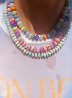 BON BON Tropical Candy Opal Necklace