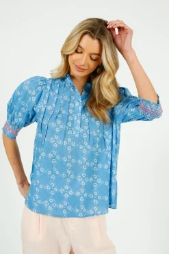 BONTE Loan Shirt in Chalk Blue