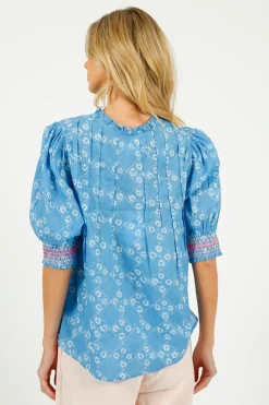 BONTE Loan Shirt in Chalk Blue