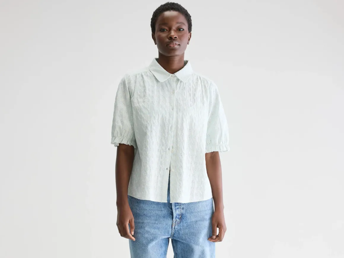 BR Hosanna Shirt in Stone Blue