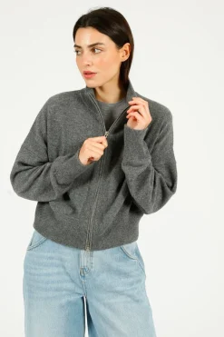 C-RUSH Toto Zip Jacket in Anthracite