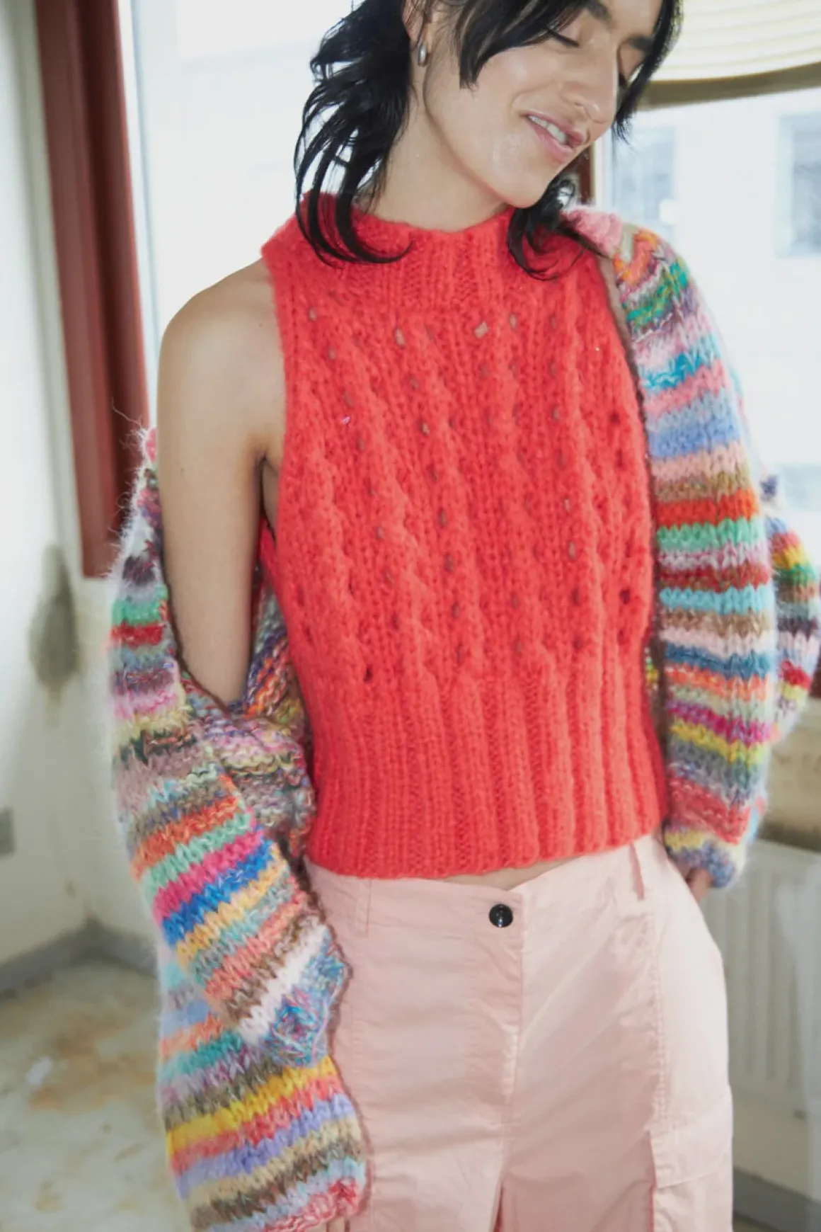 DAWN X DARE Gabi Knit in Multi EXCLUSIVE