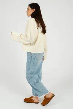 DAY Felice Soft Lambswool Jumper in Ivory