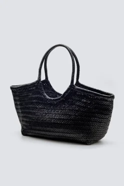 DD Nantucket Basket Bag in Black