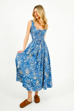 DOEN Emmaretta Dress in Jardins De La Fontaine