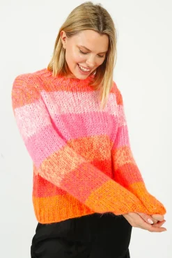 Du0026D Gigi Rainbow Knit in Chili
