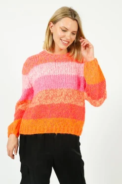 Du0026D Gigi Rainbow Knit in Chili