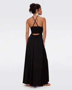 DVF Caty Dress in Black