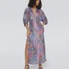 DVF Jessel Dress in Rose Blue