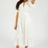 DVF Polina Dress in Ivory