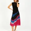 DVF Rick Dress in Floating Block