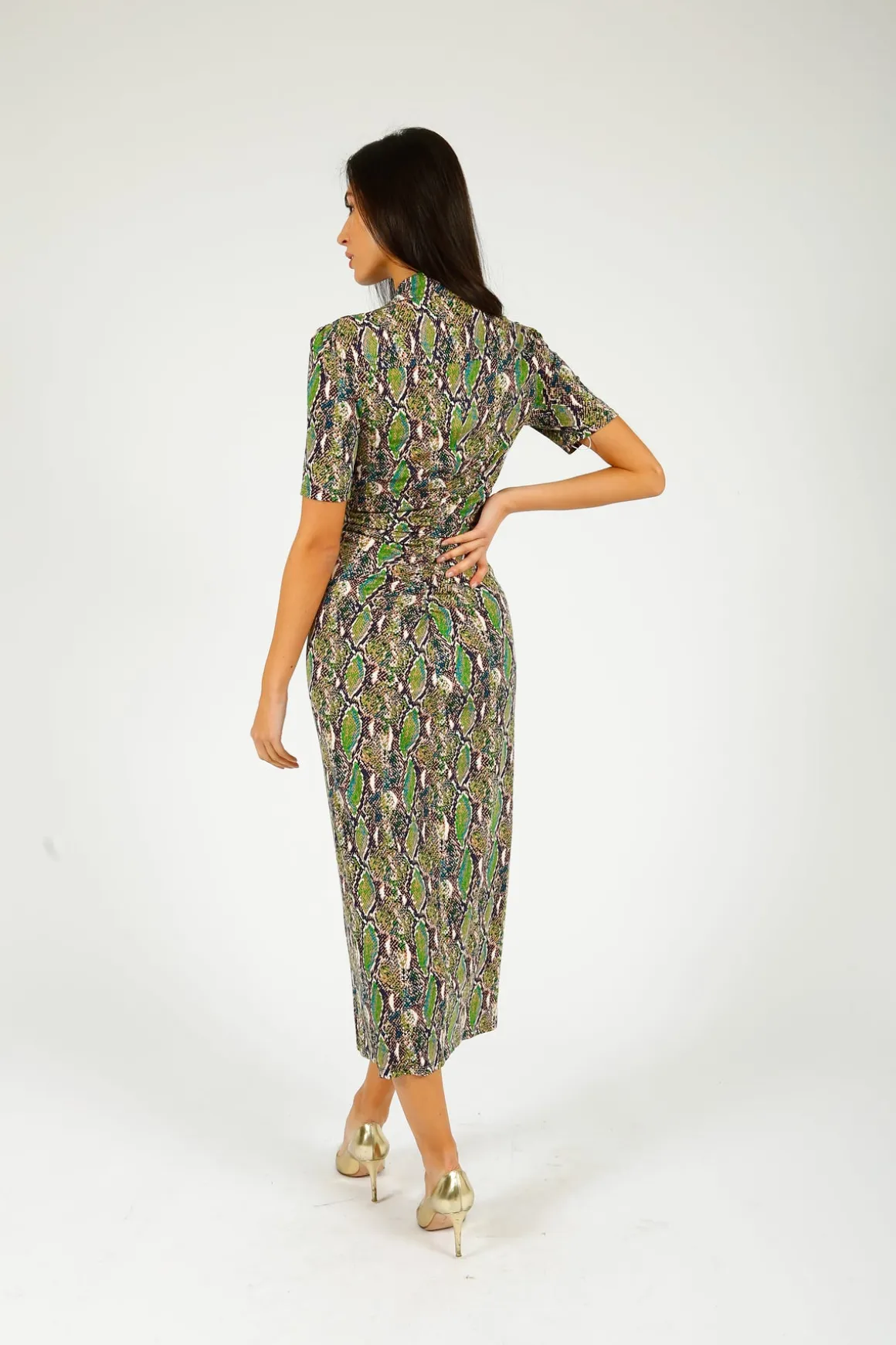 DVF Zoey Dress in Python