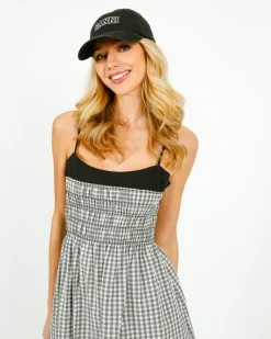 GANNI A^300 Cap in Black