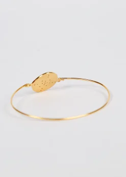 HANKA Hope Jonc Medallion in Moonlight Zirconium