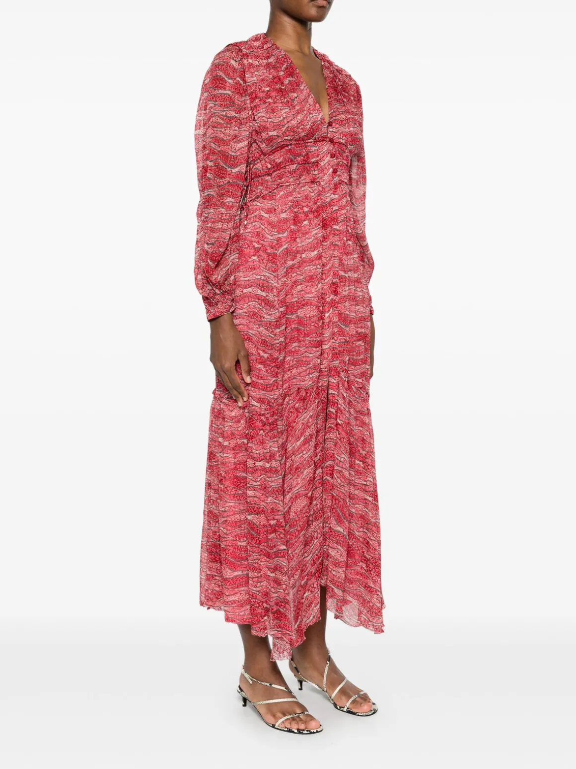 IM Amara Dress in Red