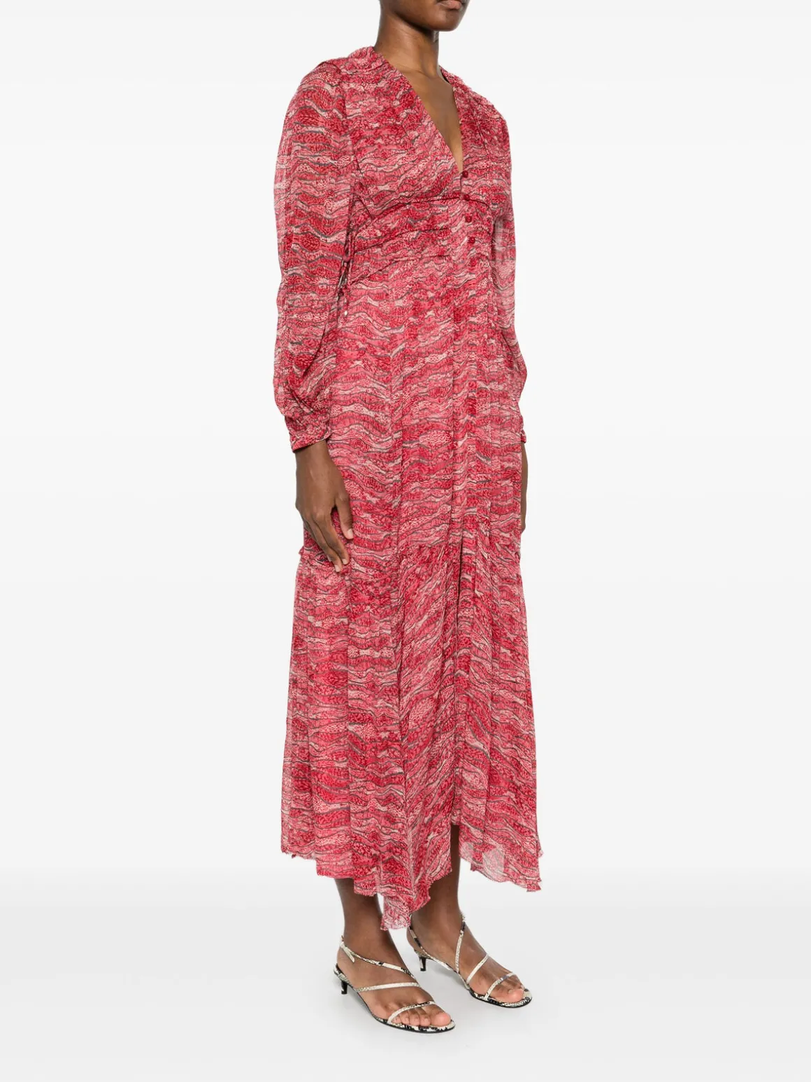 IM Amara Dress in Red