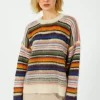 IM Drussel Knit in Multi Stripe