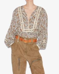 IM Gayle Blouse in Ecru