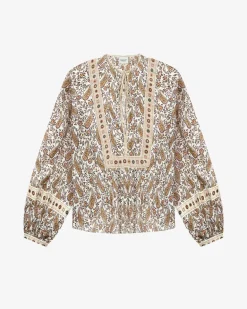 IM Gayle Blouse in Ecru