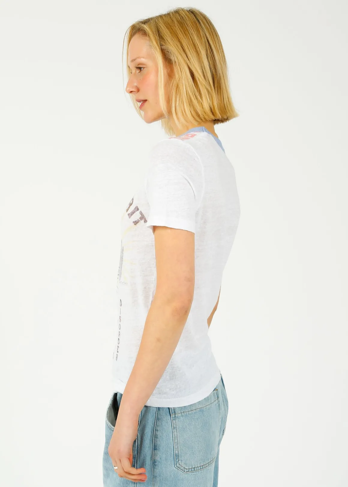 IM Kiliann Tee in White, Blue