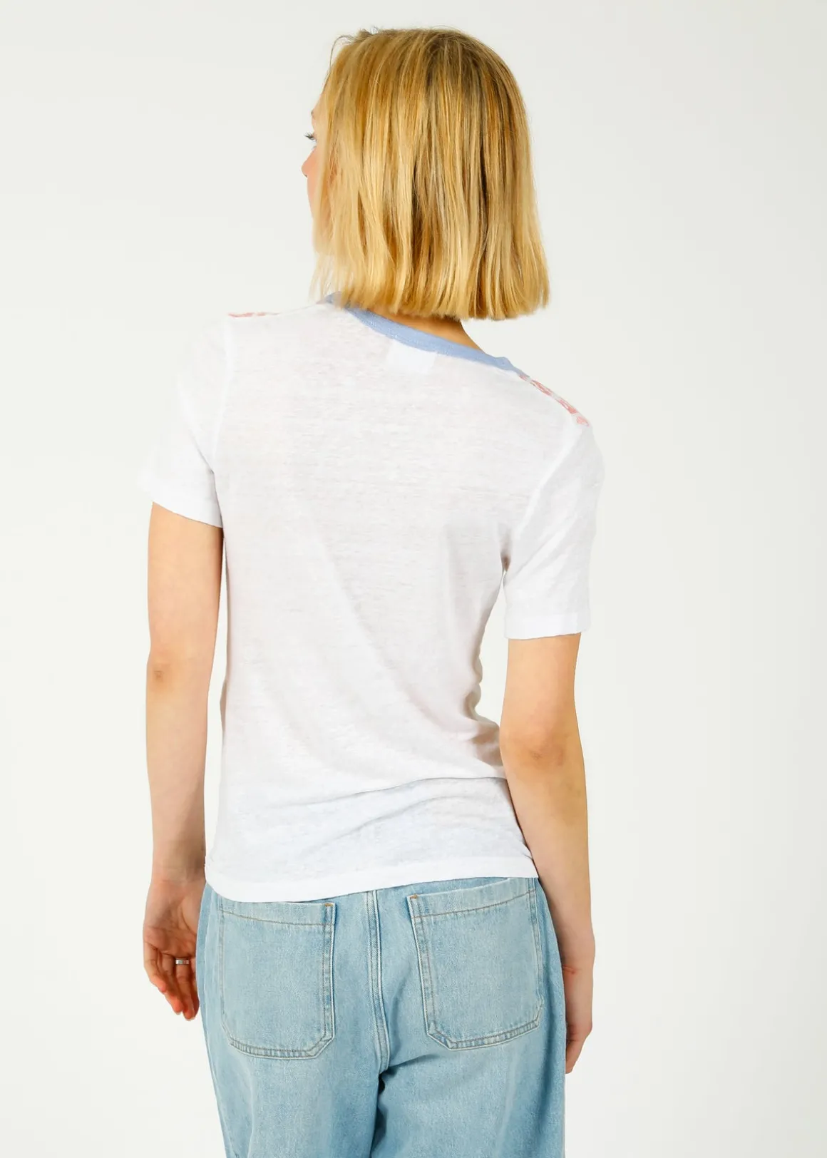 IM Kiliann Tee in White, Blue