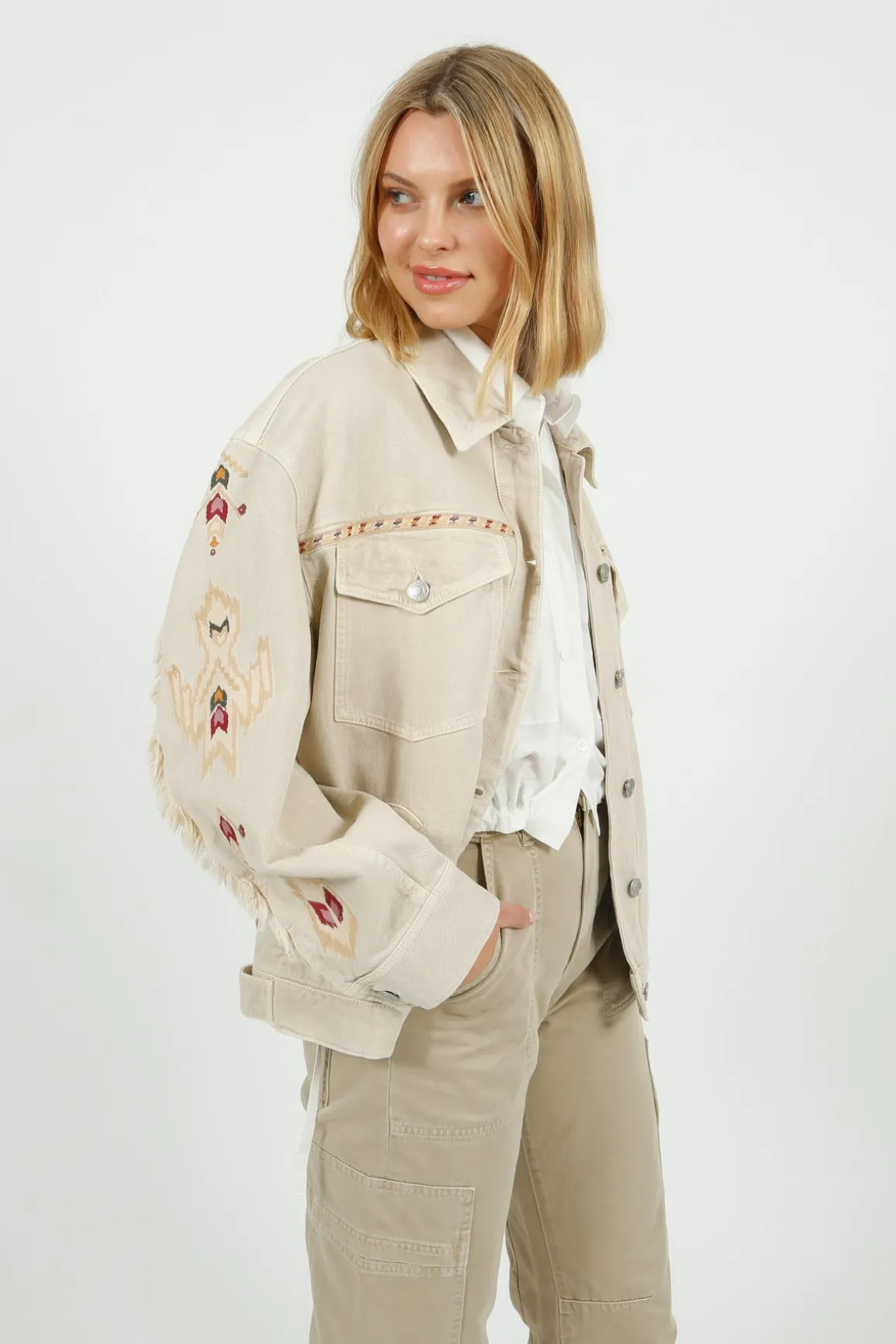 IM Manona Jacket in Ecru
