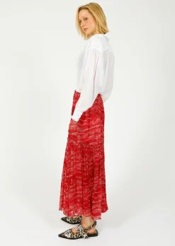 IM Veronique Skirt in Red