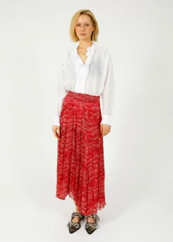 IM Veronique Skirt in Red