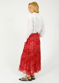 IM Veronique Skirt in Red