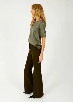 JOSEPH Tafira Pant in Hass Avocado