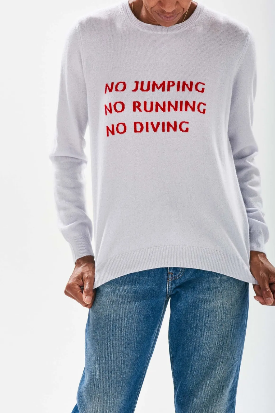 JU Don't Do It in Skygrey, Rose