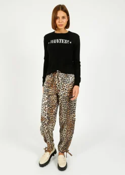 JU Wanted Crew in Black