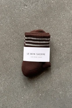 LBS Girlfriend Socks in Mahogany
