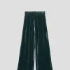 LM Olivia Velvet Pants in Midnight