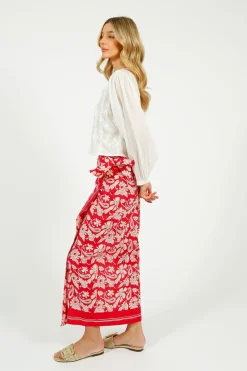 MAISON H Marina Skirt in Tabasco