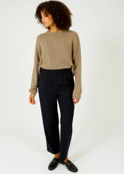 MM Hateley Flannel Trousers in Navy